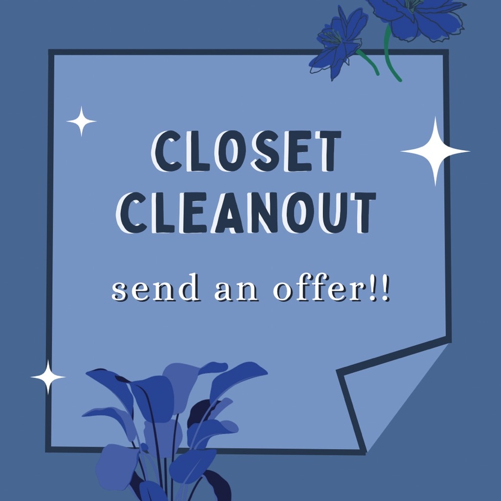 CLOSET CLEAN OUT